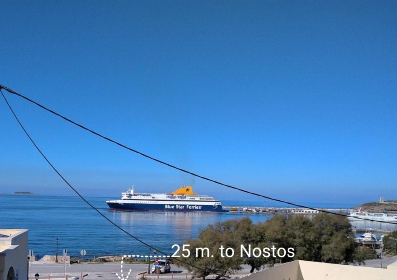 Nostos Studios At Saint George Beach Agios Georgios Chora Naxos Town Naxos City Esterno foto