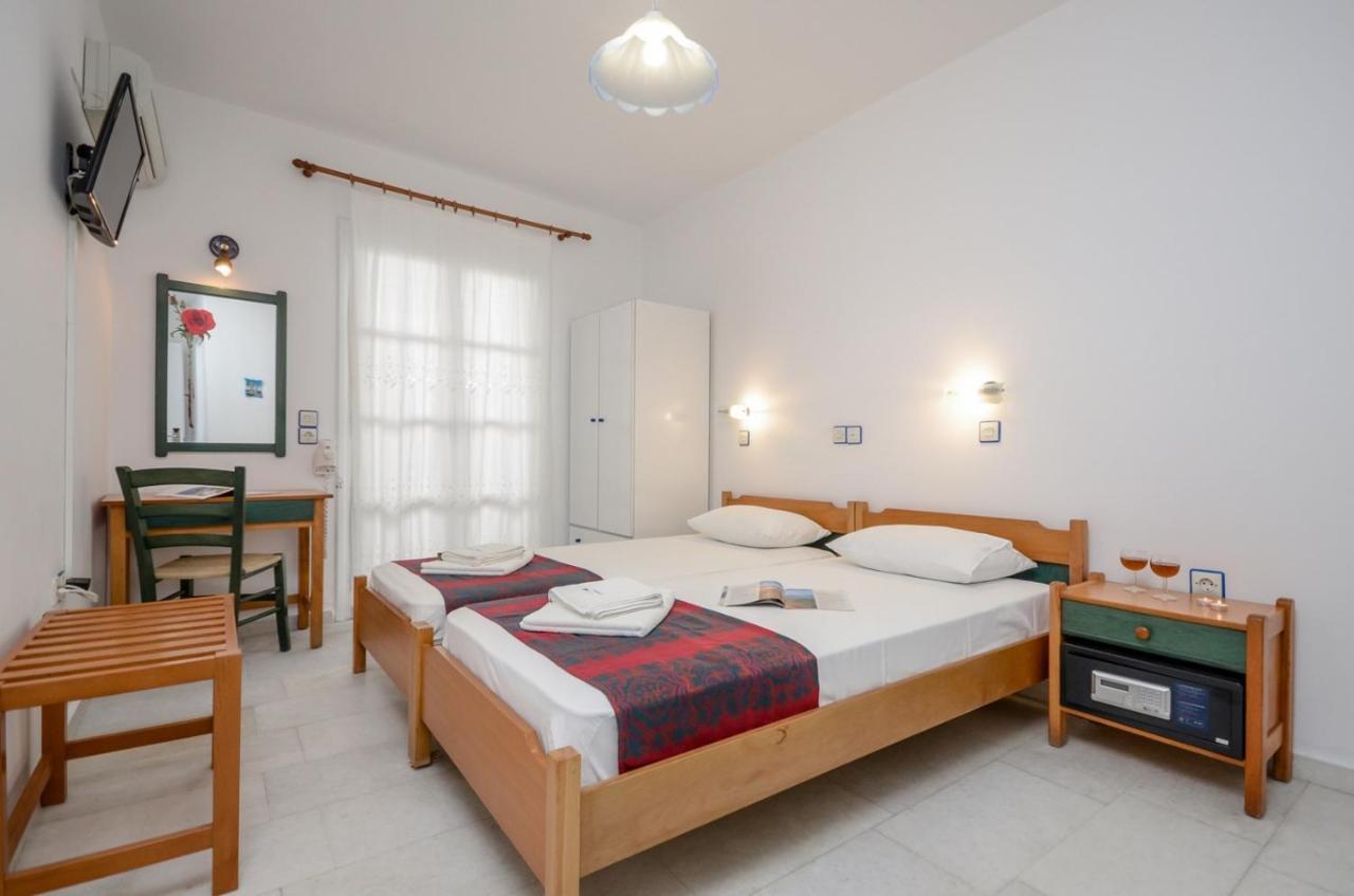 Nostos Studios At Saint George Beach Agios Georgios Chora Naxos Town Naxos City Esterno foto
