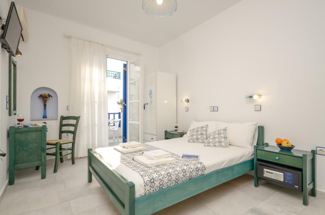 Nostos Studios At Saint George Beach Agios Georgios Chora Naxos Town Naxos City Esterno foto