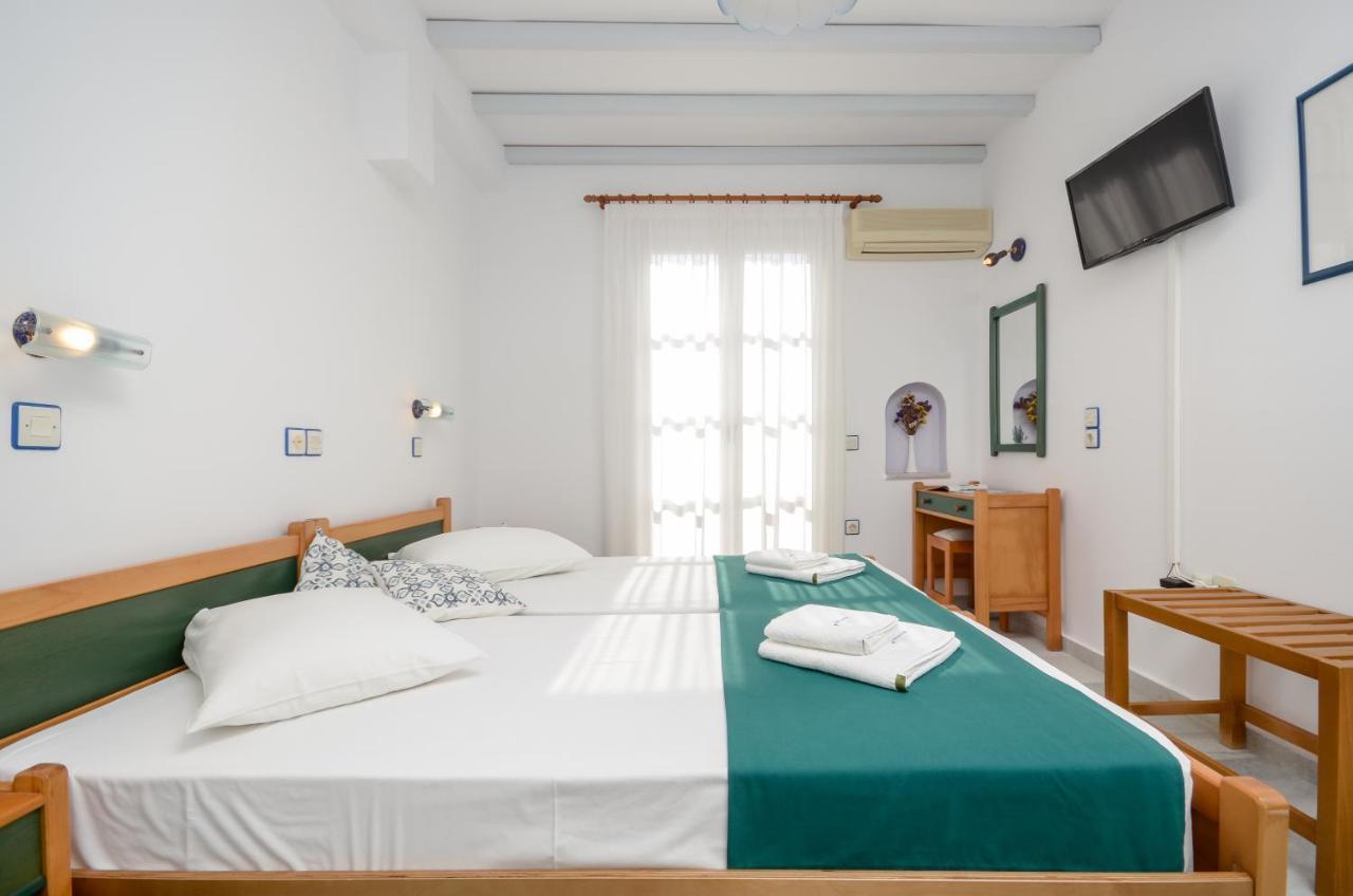 Nostos Studios At Saint George Beach Agios Georgios Chora Naxos Town Naxos City Esterno foto